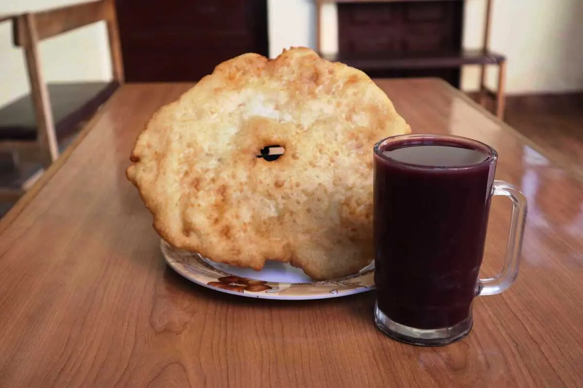 Api con buñuelo