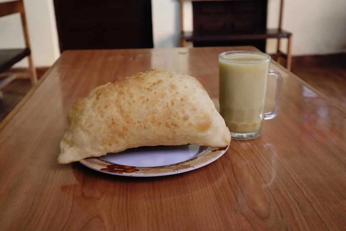 Tojori con pastel